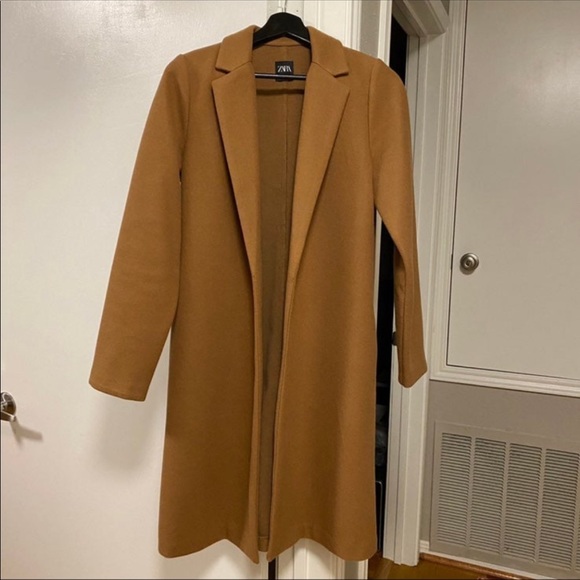 Zara Jackets & Coats Zara Lapel Coat Poshmark